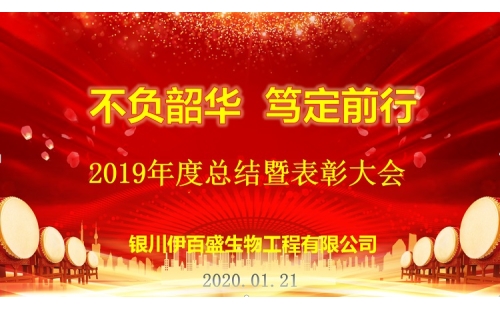 “不負韶華，篤定前行”2019總結(jié)表彰暨新春年會圓滿成功！